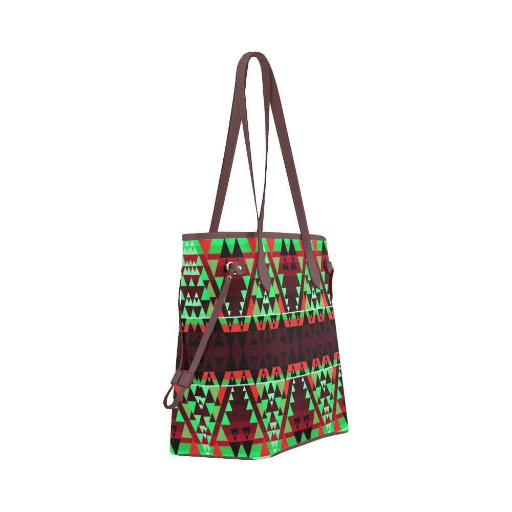 Writing on Stone Enemy Chase Clover Canvas Tote Bag (Model 1661) Clover Canvas Tote Bag (1661) e-joyer