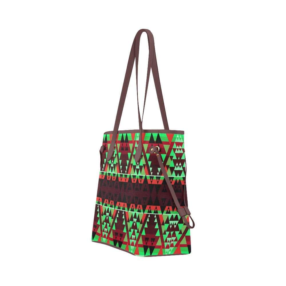 Writing on Stone Enemy Chase Clover Canvas Tote Bag (Model 1661) Clover Canvas Tote Bag (1661) e-joyer