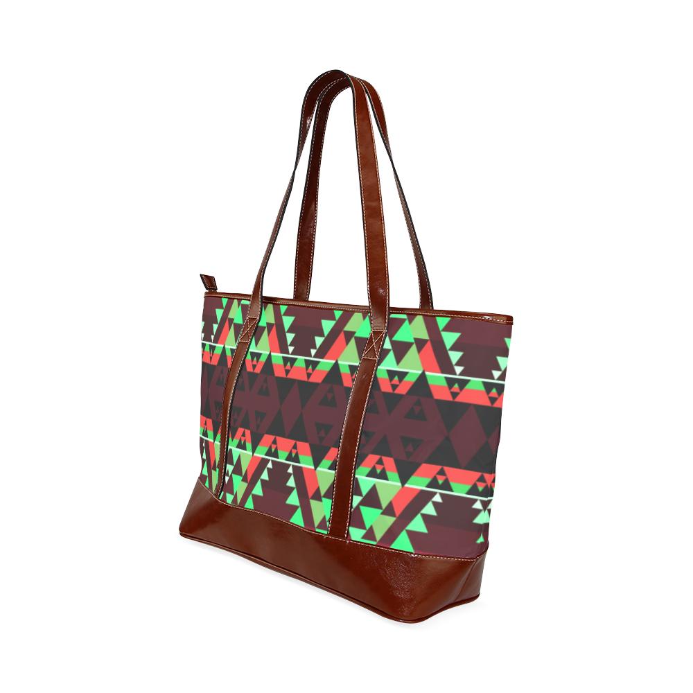 Writing on Stone Enemy Chase Tote Handbag (Model 1642) Tote Handbags (1642) e-joyer