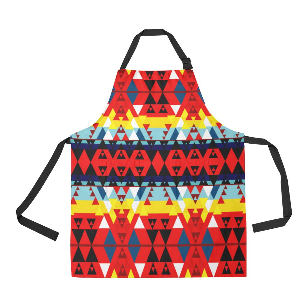 Writing on Stone Enemy Retreat All Over Print Apron All Over Print Apron e-joyer