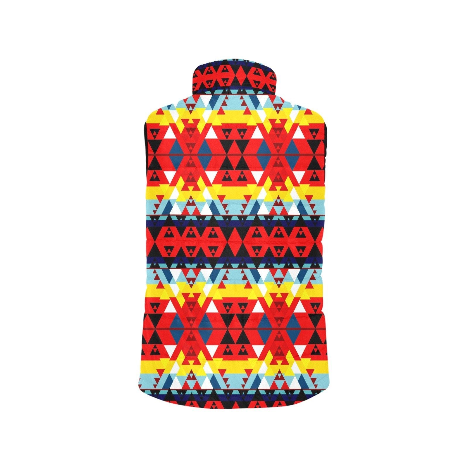 Writing on Stone Enemy Retreat Men's Padded Vest Jacket (Model H44) Men's Padded Vest Jacket (H44) e-joyer