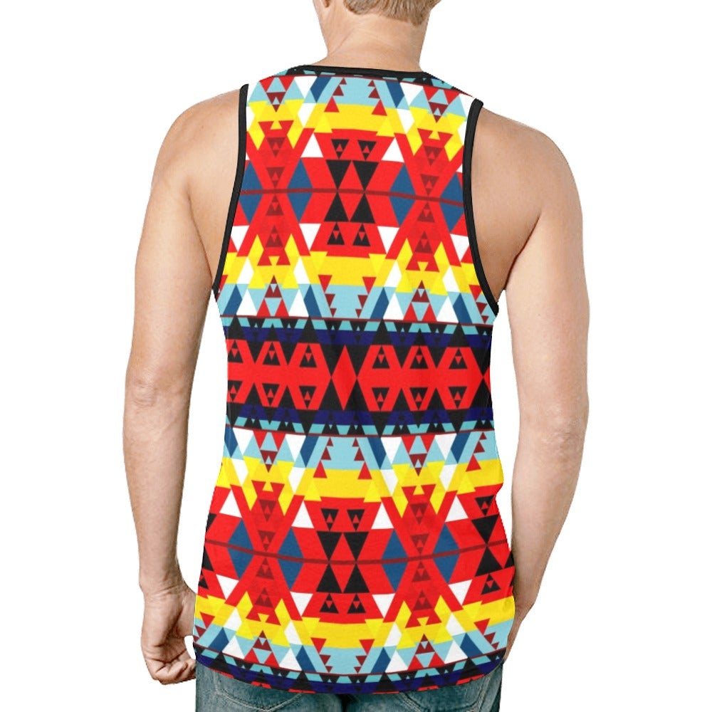 Writing on Stone Enemy Retreat New All Over Print Tank Top for Men (Model T46) New All Over Print Tank Top for Men (T46) e-joyer