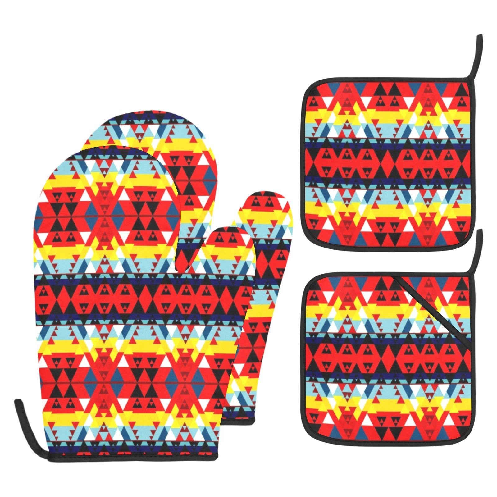 Writing on Stone Enemy Retreat Oven Mitt & Pot Holder Oven Mitt & Pot Holder e-joyer