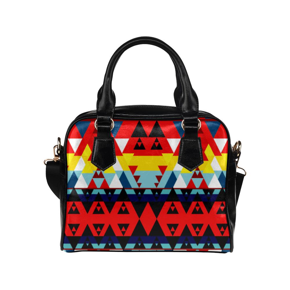 Writing on Stone Enemy Retreat Shoulder Handbag (Model 1634) Shoulder Handbags (1634) e-joyer