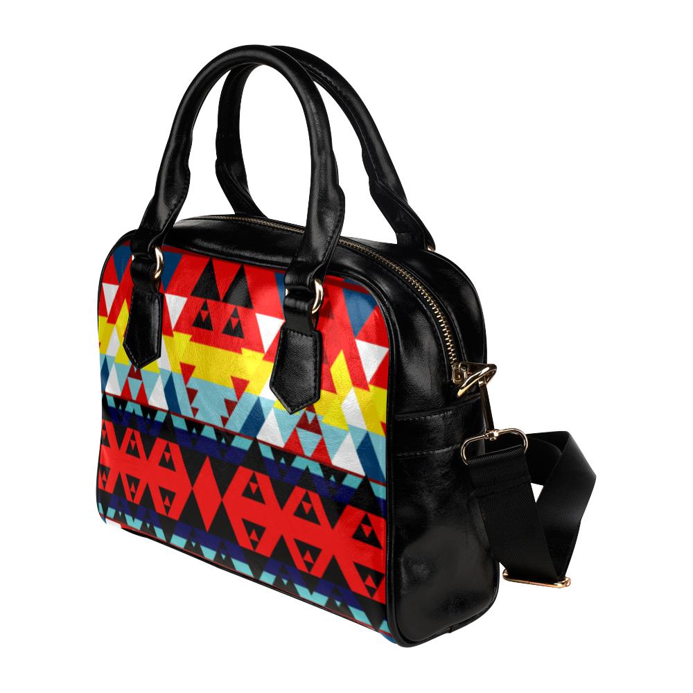 Writing on Stone Enemy Retreat Shoulder Handbag (Model 1634) Shoulder Handbags (1634) e-joyer