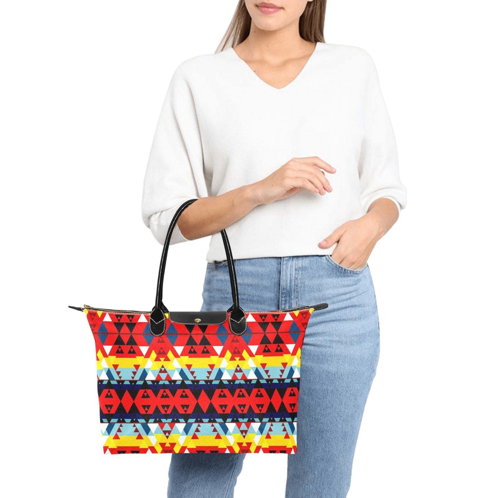 Writing on Stone Enemy Retreat Single-Shoulder Lady Handbag (Model 1714) bag e-joyer