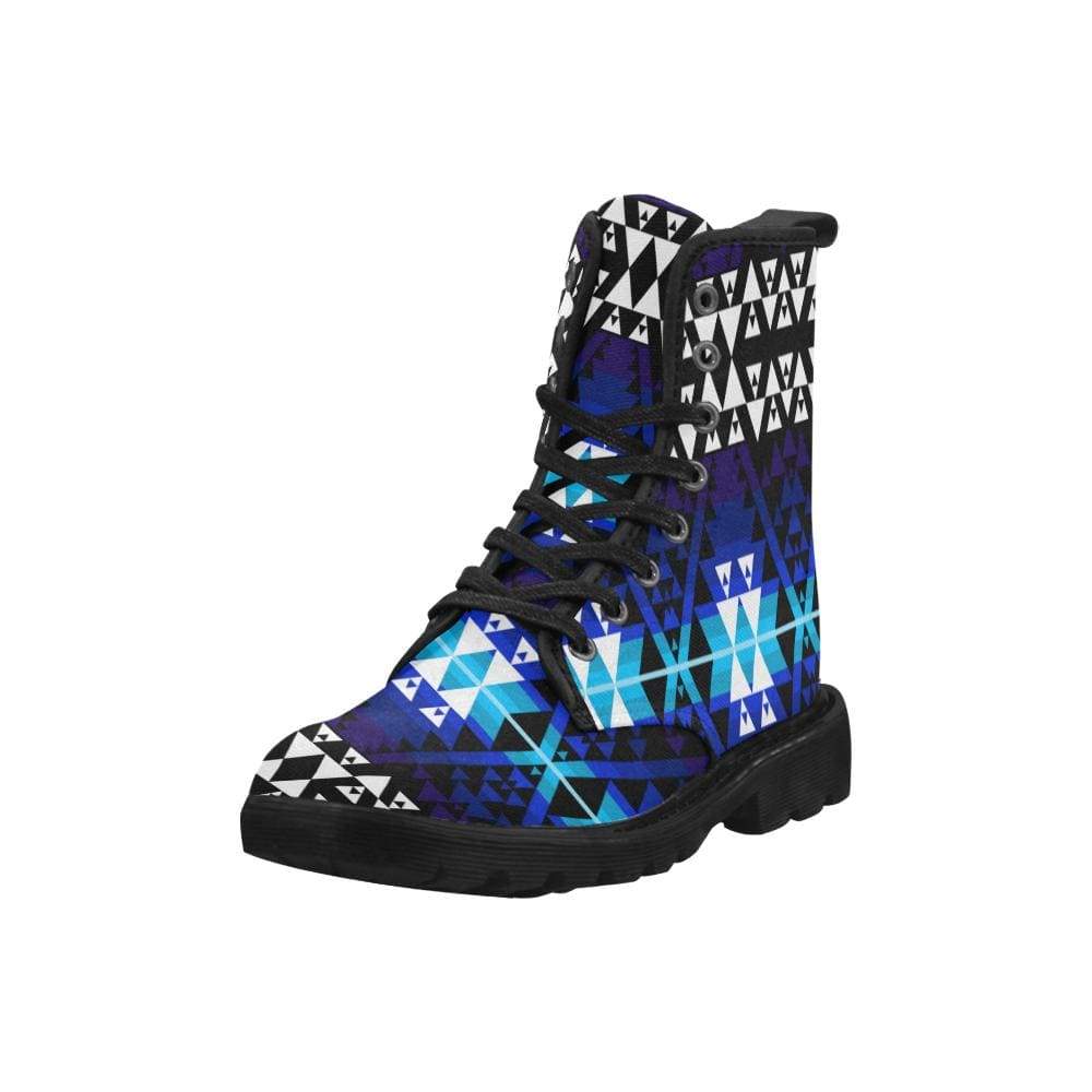 Writing on Stone Night Watch Boots for Men (Black) (Model 1203H) Martin Boots for Men (Black) (1203H) e-joyer
