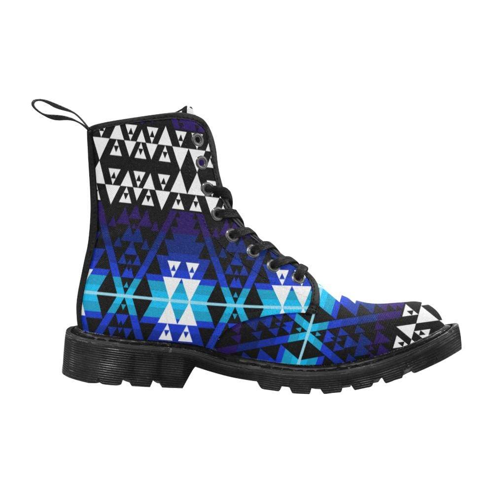 Writing on Stone Night Watch Boots for Men (Black) (Model 1203H) Martin Boots for Men (Black) (1203H) e-joyer