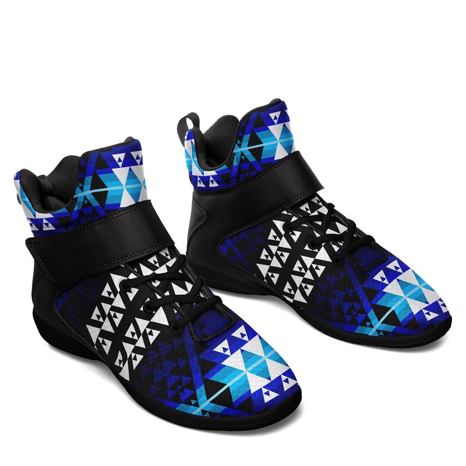 Writing on Stone Night Watch Ipottaa Basketball / Sport High Top Shoes - Black Sole 49 Dzine