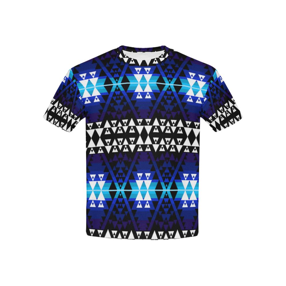 WRiting on Stone Night Watch Kids' All Over Print T-shirt (USA Size) (Model T40) All Over Print T-shirt for Kid (T40) e-joyer