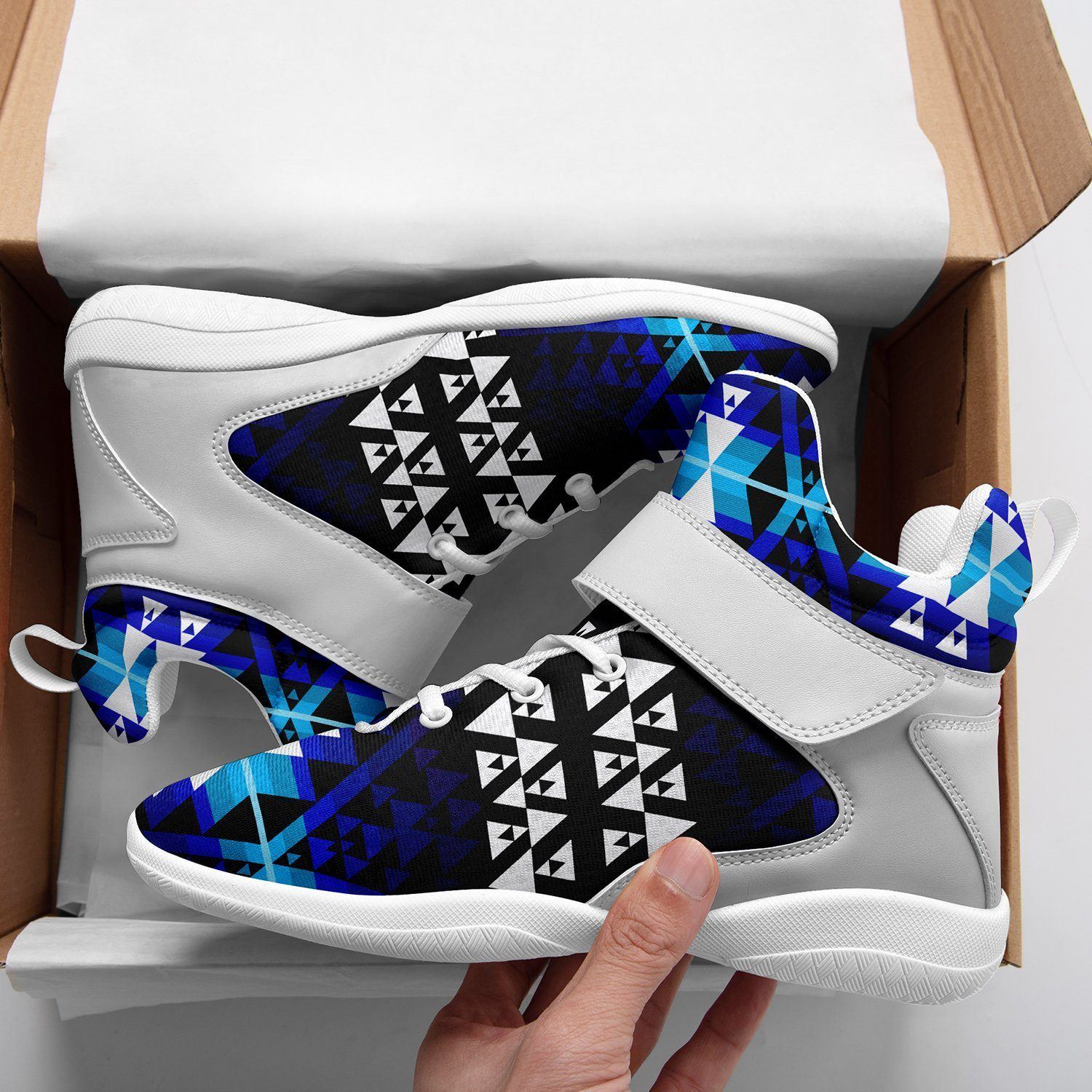 Writing on Stone Night Watch Kid's Ipottaa Basketball / Sport High Top Shoes 49 Dzine