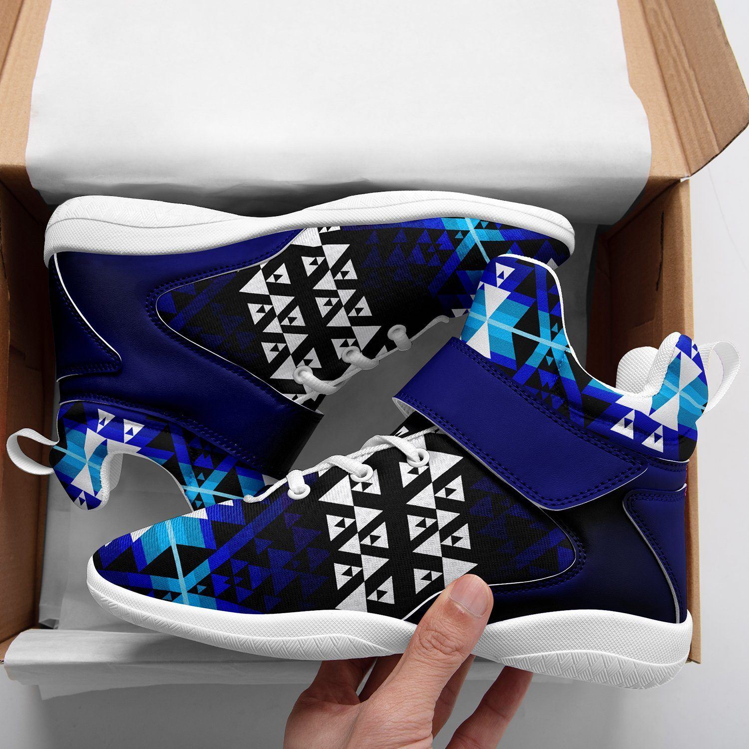 Writing on Stone Night Watch Kid's Ipottaa Basketball / Sport High Top Shoes 49 Dzine