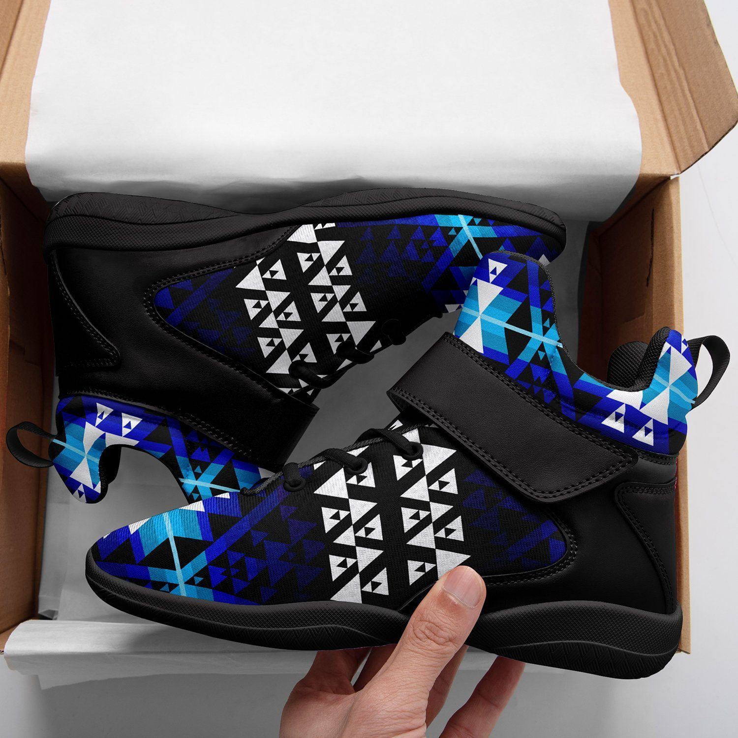 Writing on Stone Night Watch Kid's Ipottaa Basketball / Sport High Top Shoes 49 Dzine