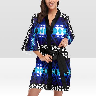 Writing on Stone Night Watch Kimono Robe Artsadd 