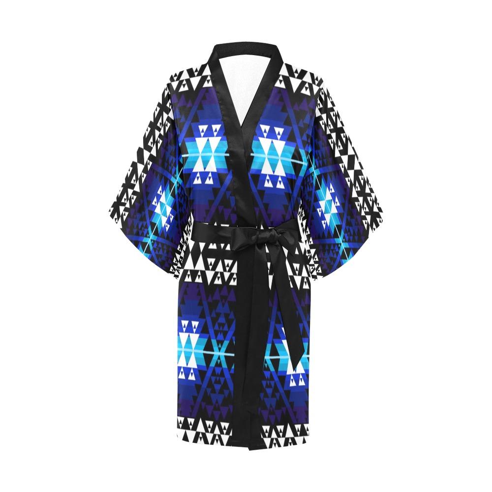 Writing on Stone Night Watch Kimono Robe Artsadd