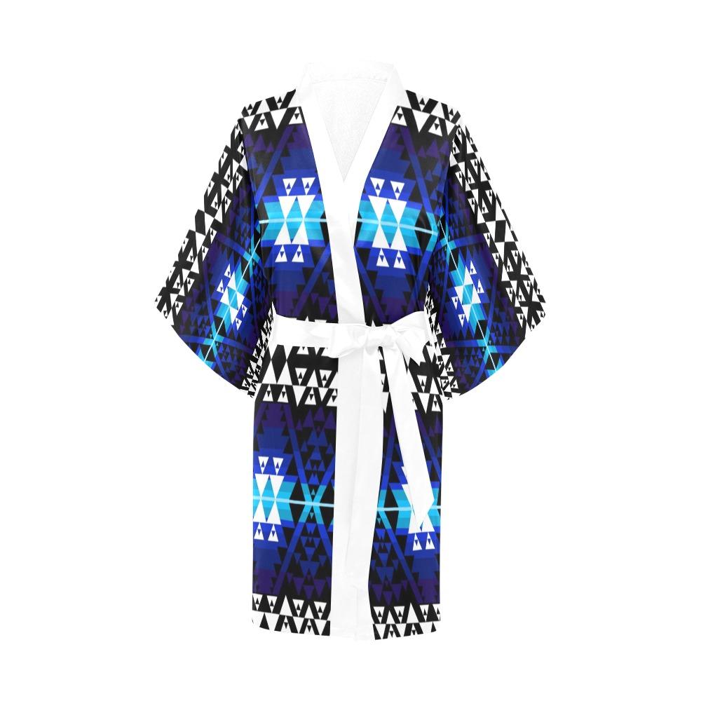 Writing on Stone Night Watch Kimono Robe Artsadd