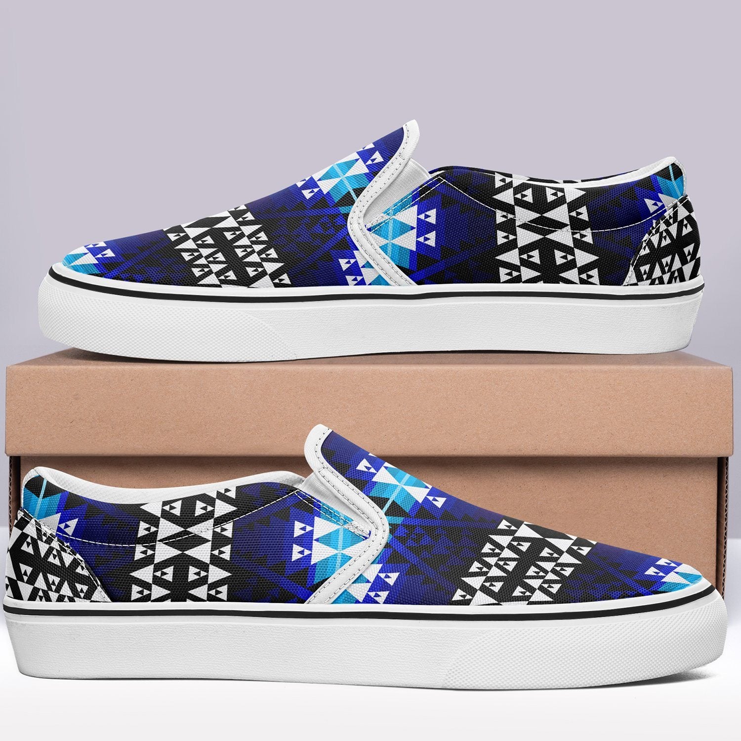 Writing on Stone Night Watch Otoyimm Canvas Slip On Shoes 49 Dzine