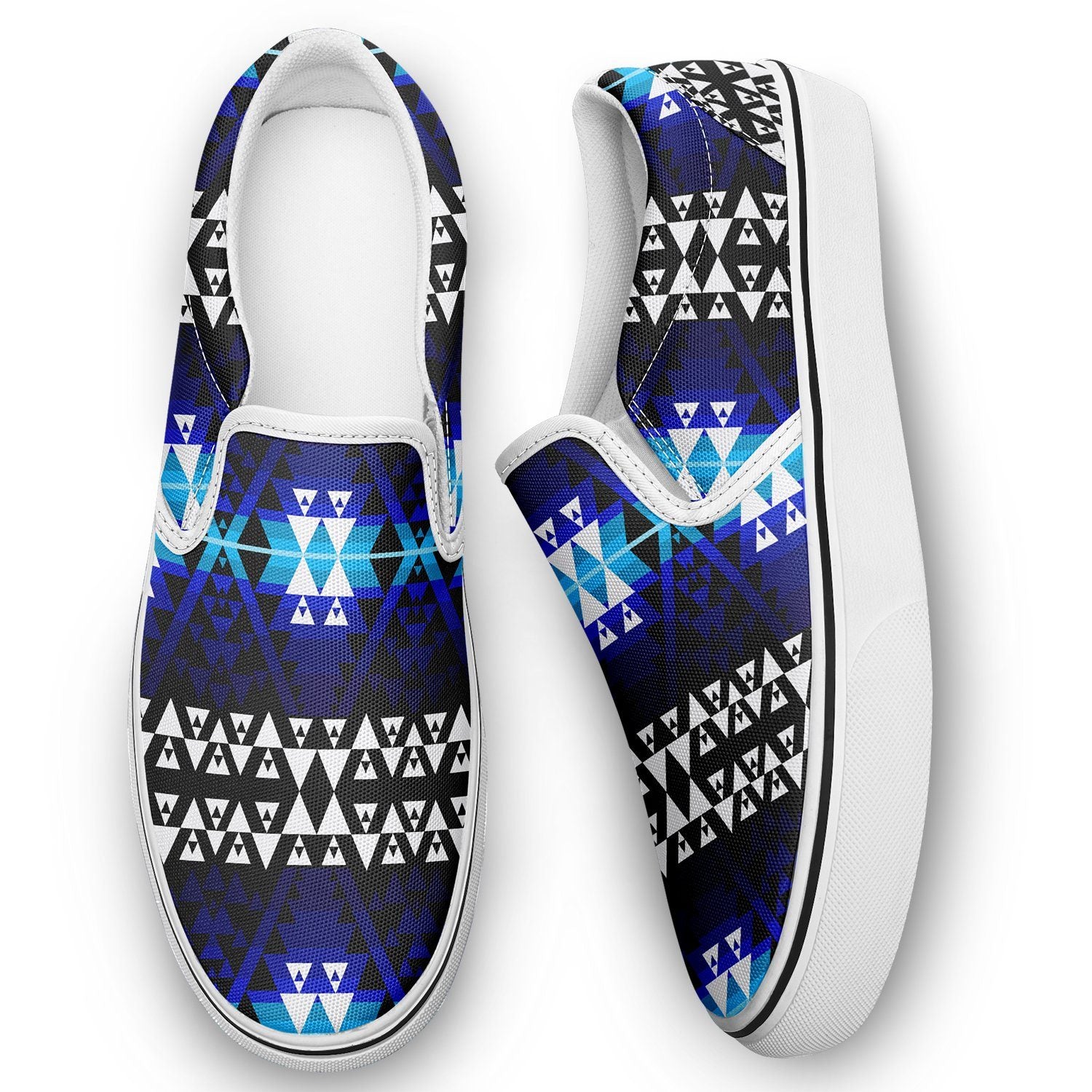 Writing on Stone Night Watch Otoyimm Canvas Slip On Shoes 49 Dzine