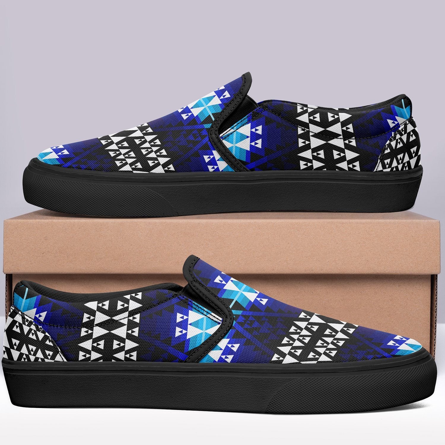 Writing on Stone Night Watch Otoyimm Canvas Slip On Shoes 49 Dzine