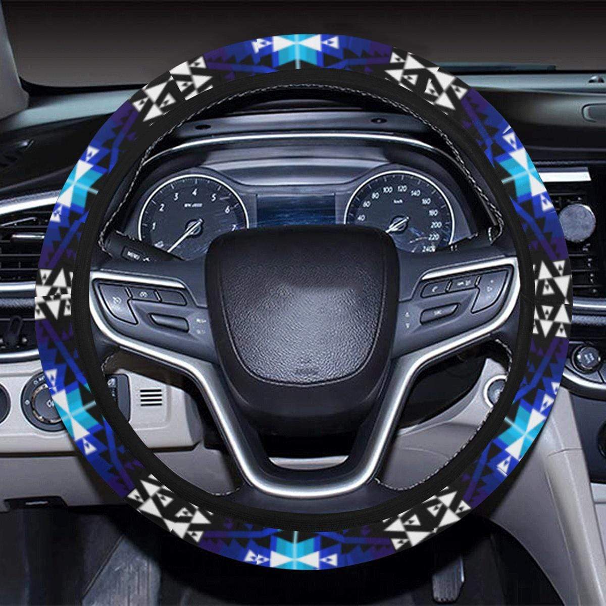 WRiting on Stone Night Watch Steering Wheel Cover with Elastic Edge Steering Wheel Cover with Elastic Edge e-joyer 