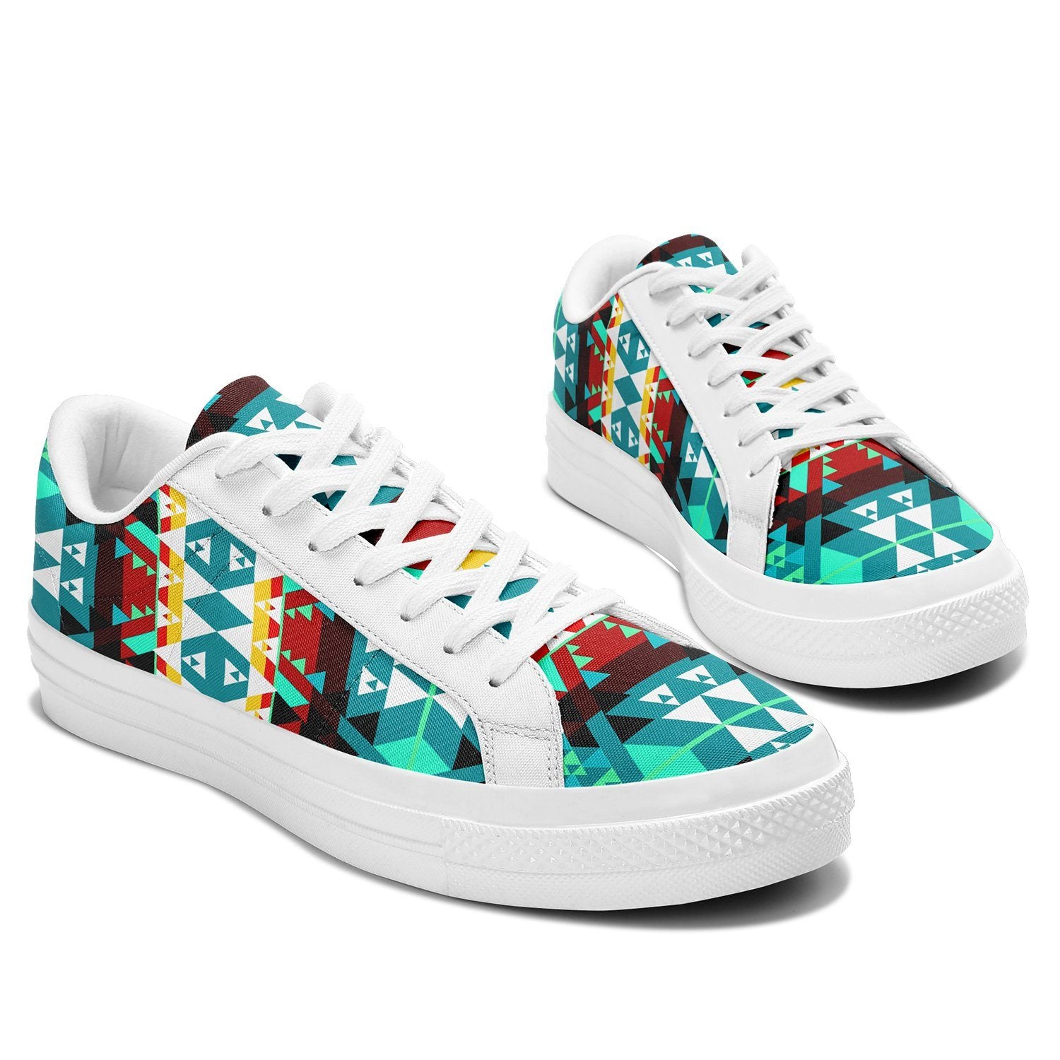 Writing on Stone Wheel Aapisi Low Top Canvas Shoes White Sole 49 Dzine