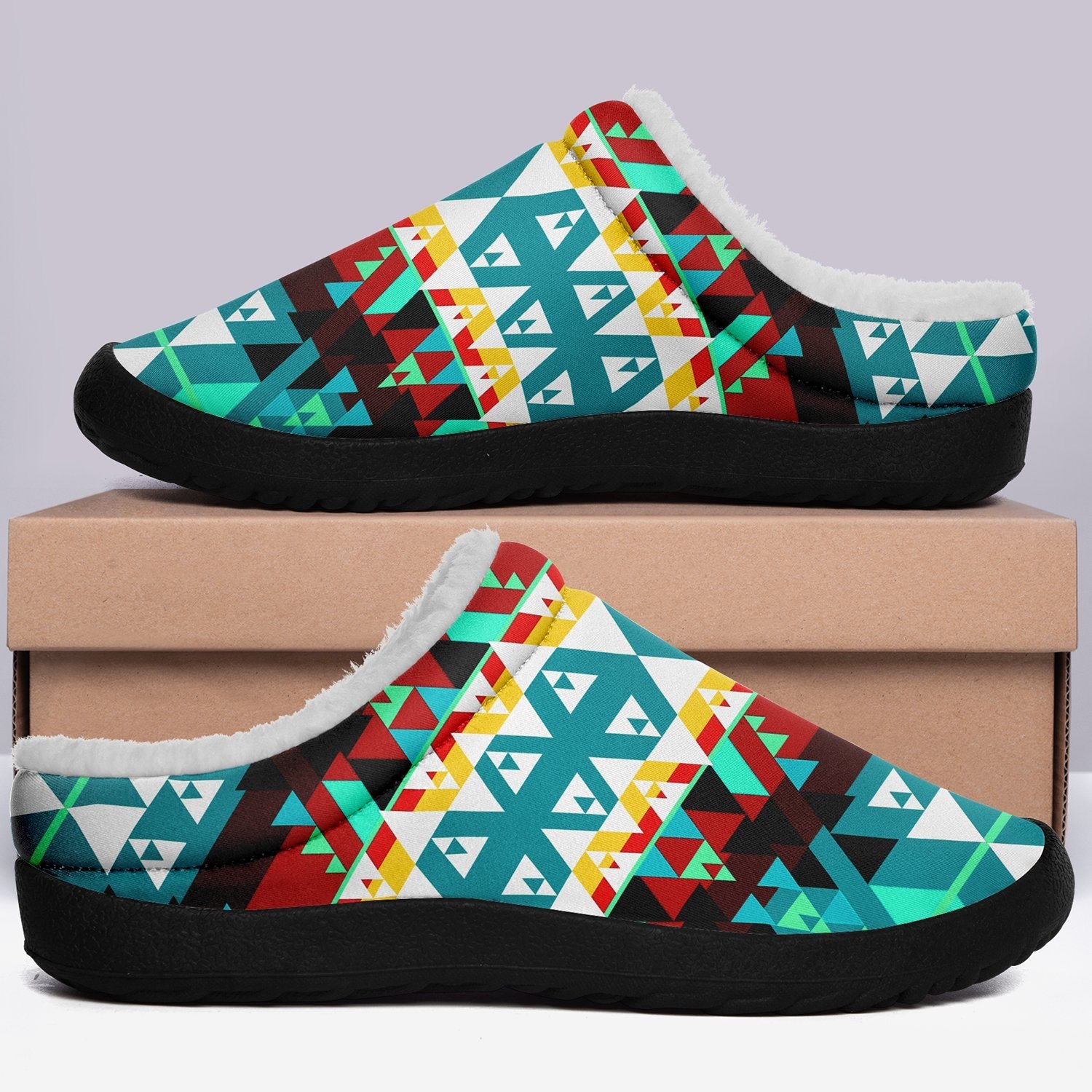 Writing on Stone Wheel Ikinnii Indoor Slipper 49 Dzine