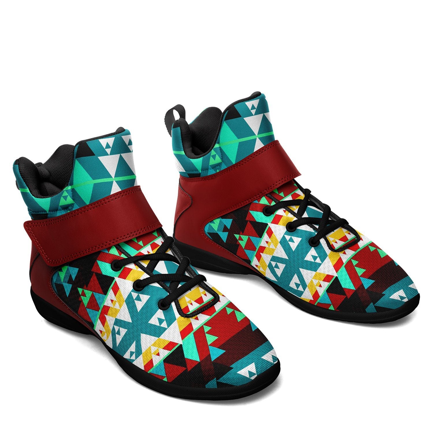 Writing on Stone Wheel Ipottaa Basketball / Sport High Top Shoes 49 Dzine