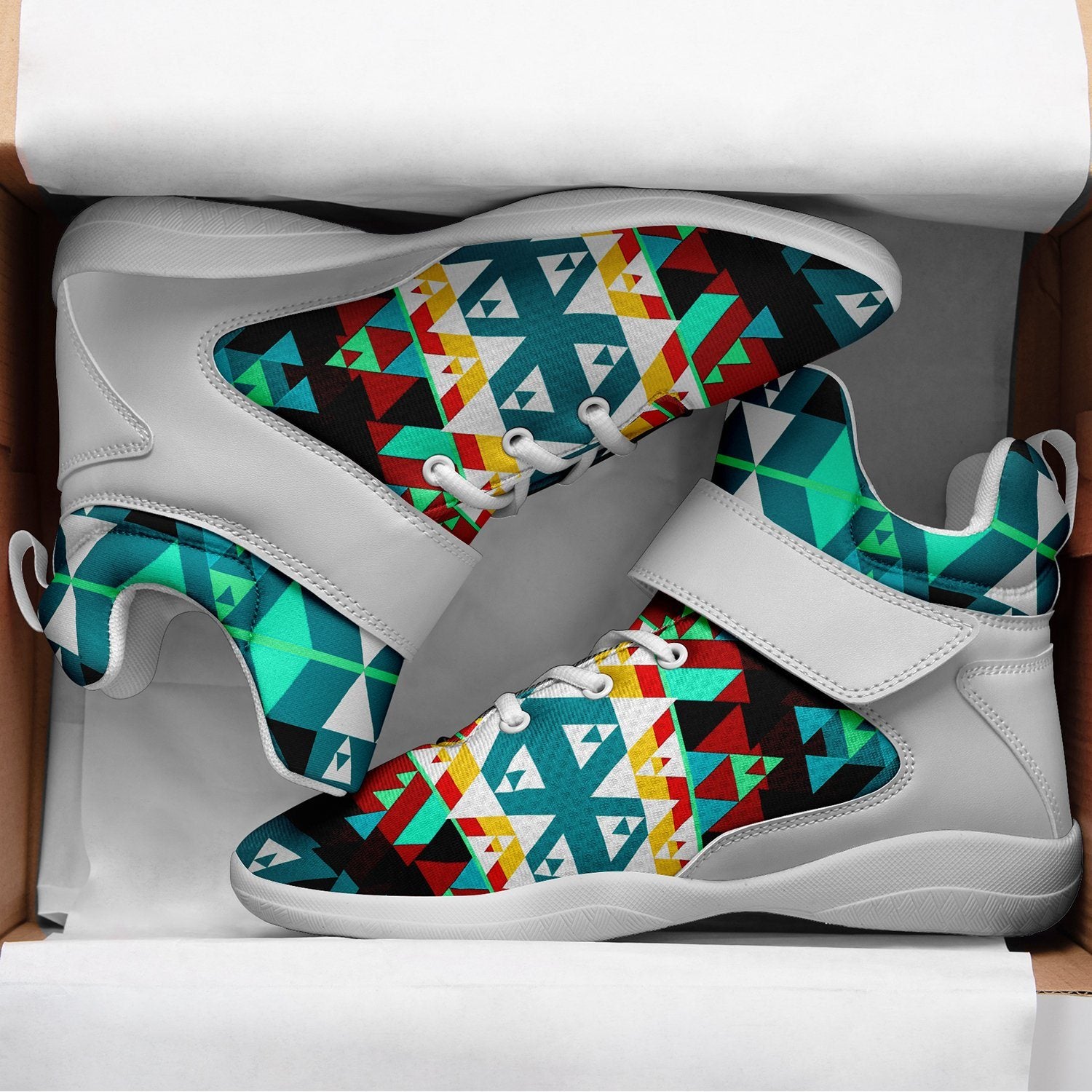 Writing on Stone Wheel Ipottaa Basketball / Sport High Top Shoes 49 Dzine