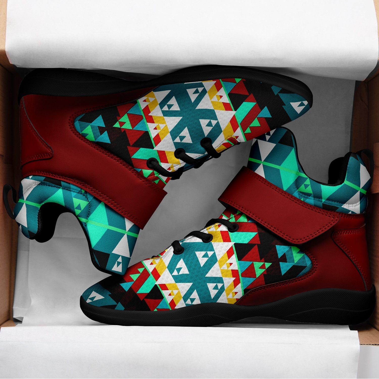 Writing on Stone Wheel Ipottaa Basketball / Sport High Top Shoes 49 Dzine