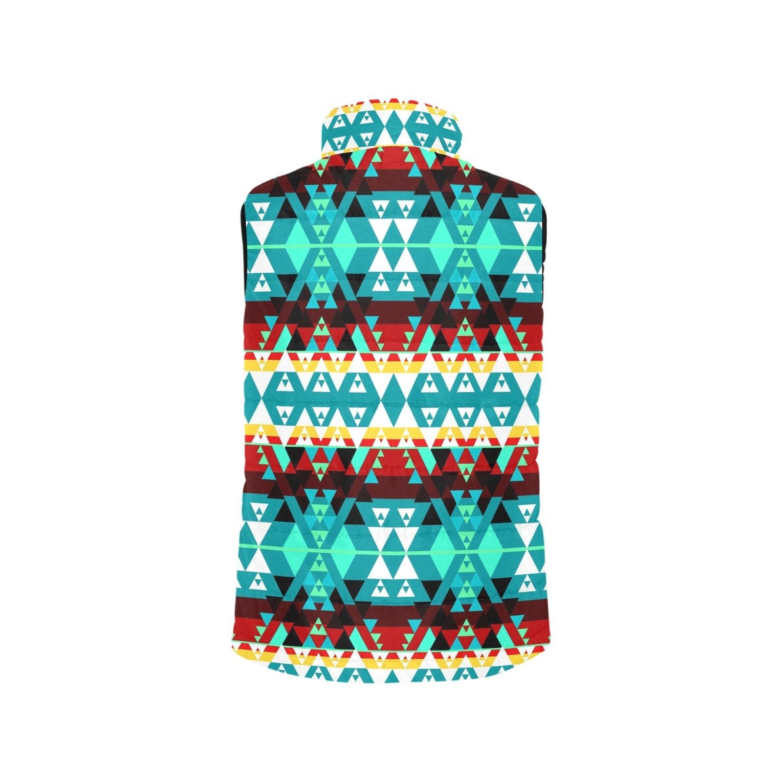 Writing on Stone Wheel Women's Padded Vest Jacket (Model H44) Women's Padded Vest Jacket (H44) e-joyer