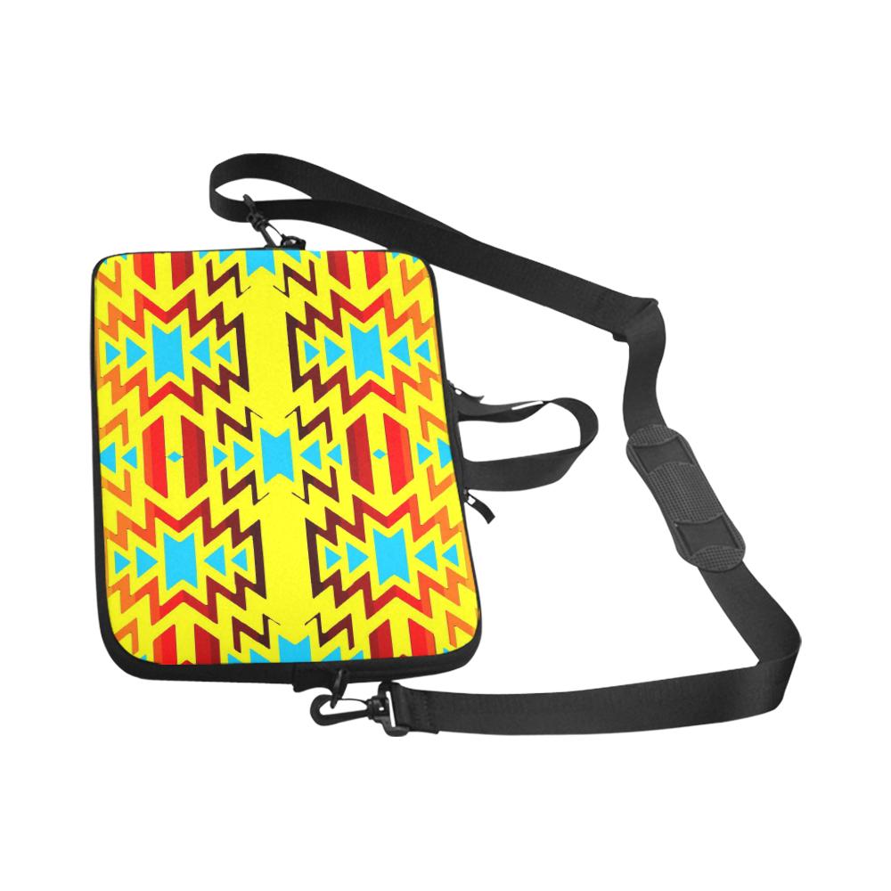 yellow with fire Laptop Handbags 17" Laptop Handbags 17" e-joyer
