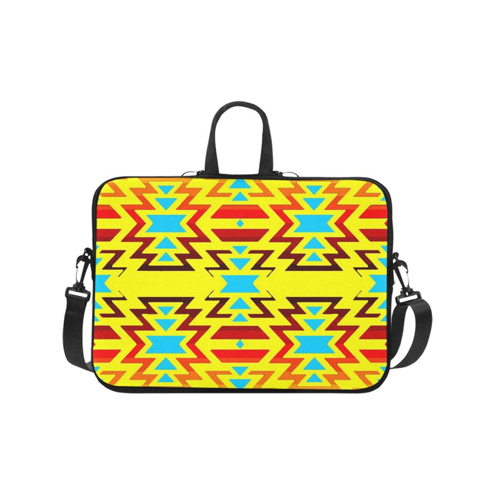 yellow with fire Laptop Handbags 17" Laptop Handbags 17" e-joyer