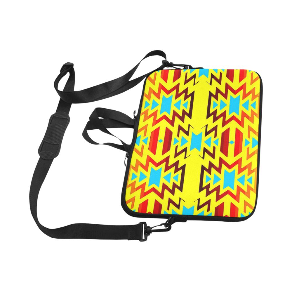 yellow with fire Laptop Handbags 17" Laptop Handbags 17" e-joyer