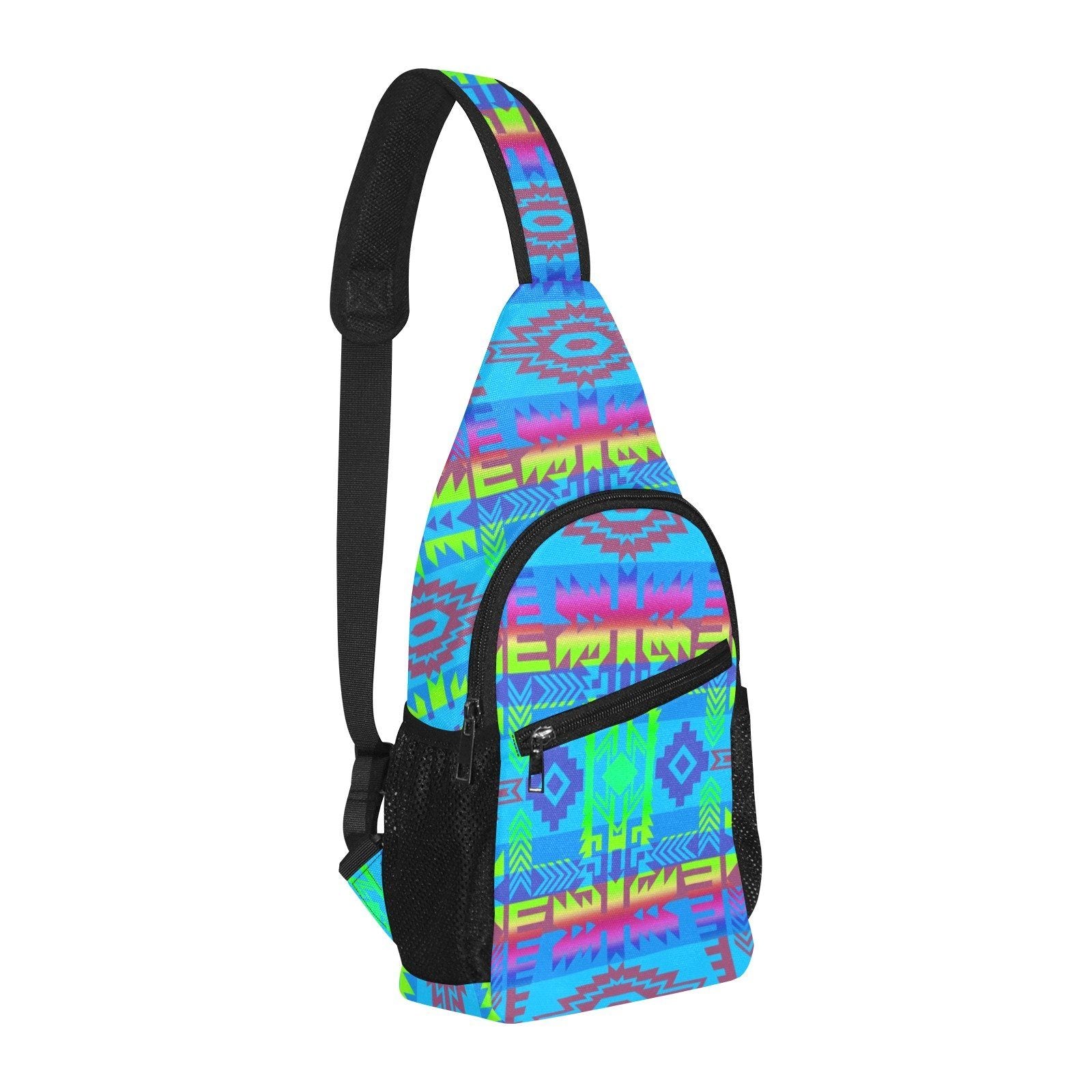 Young Journey All Over Print Chest Bag (Model 1719) All Over Print Chest Bag (1719) e-joyer