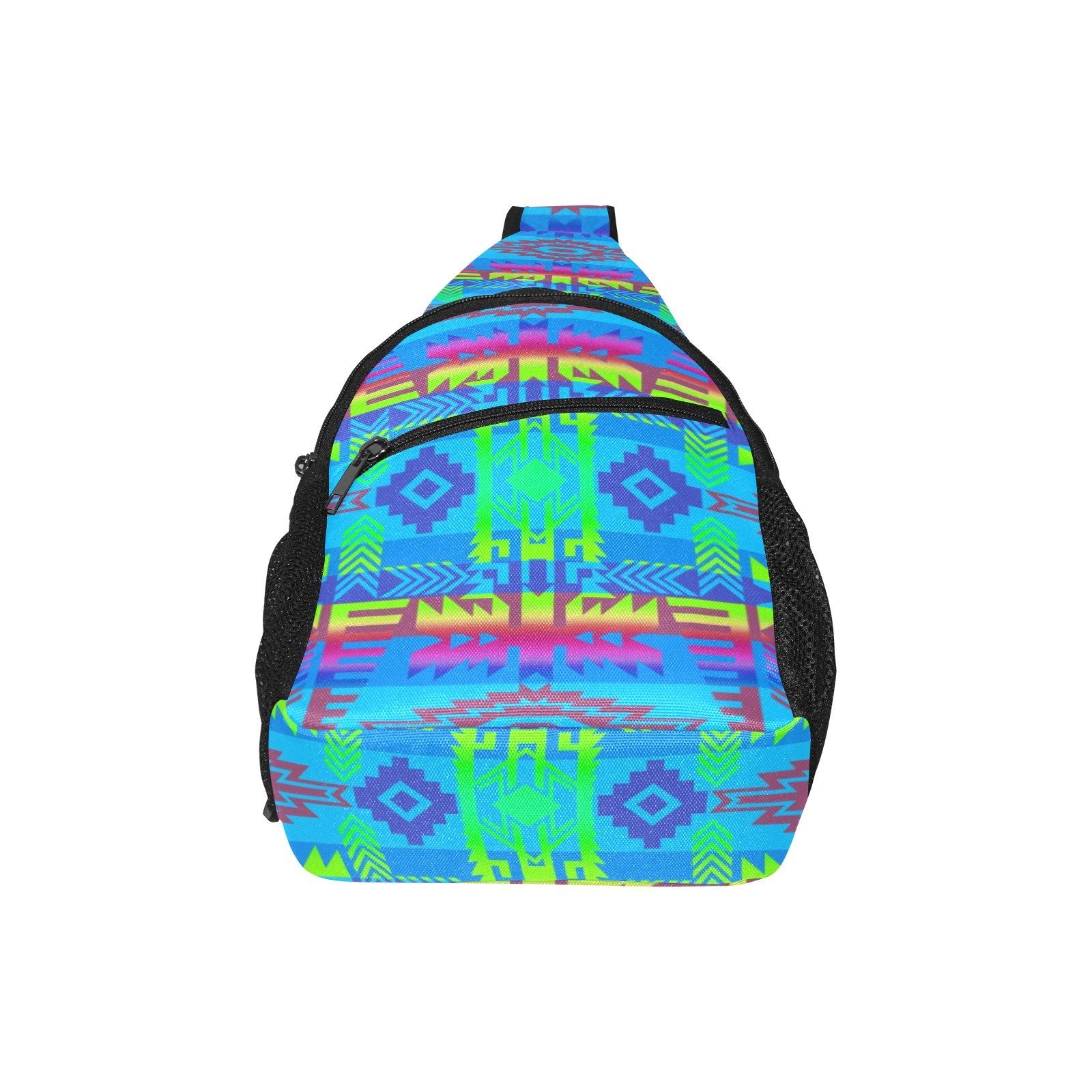 Young Journey All Over Print Chest Bag (Model 1719) All Over Print Chest Bag (1719) e-joyer