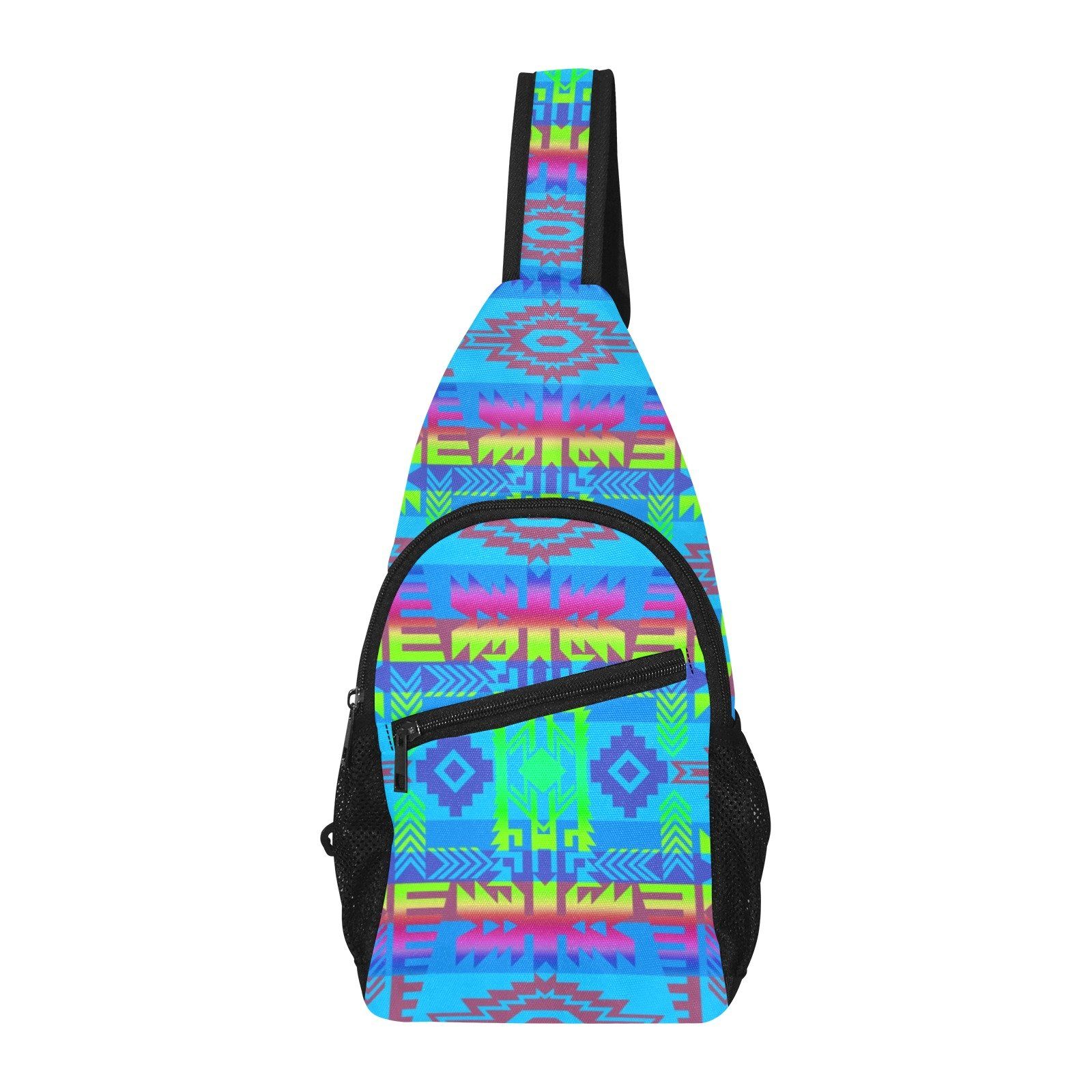 Young Journey All Over Print Chest Bag (Model 1719) All Over Print Chest Bag (1719) e-joyer