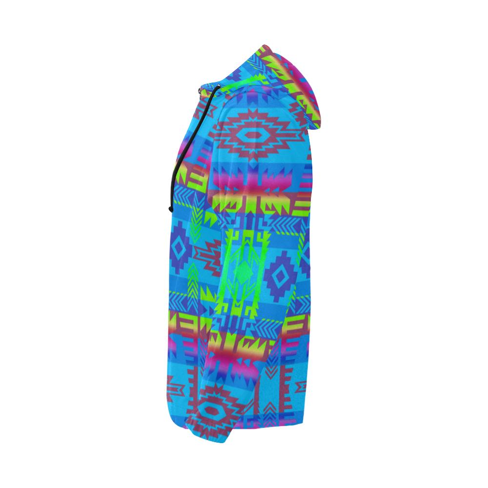 Young Journey All Over Print Full Zip Hoodie for Men (Model H14) All Over Print Full Zip Hoodie for Men (H14) e-joyer
