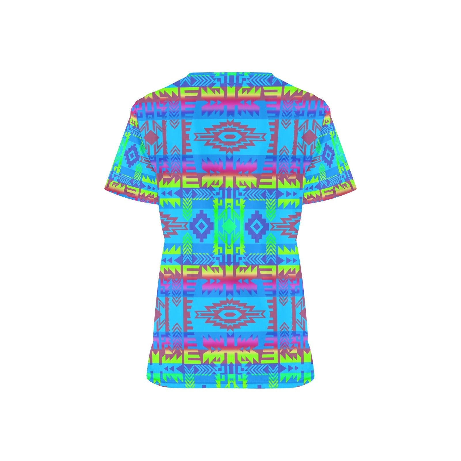 Young Journey All Over Print Scrub Top Scrub Top e-joyer
