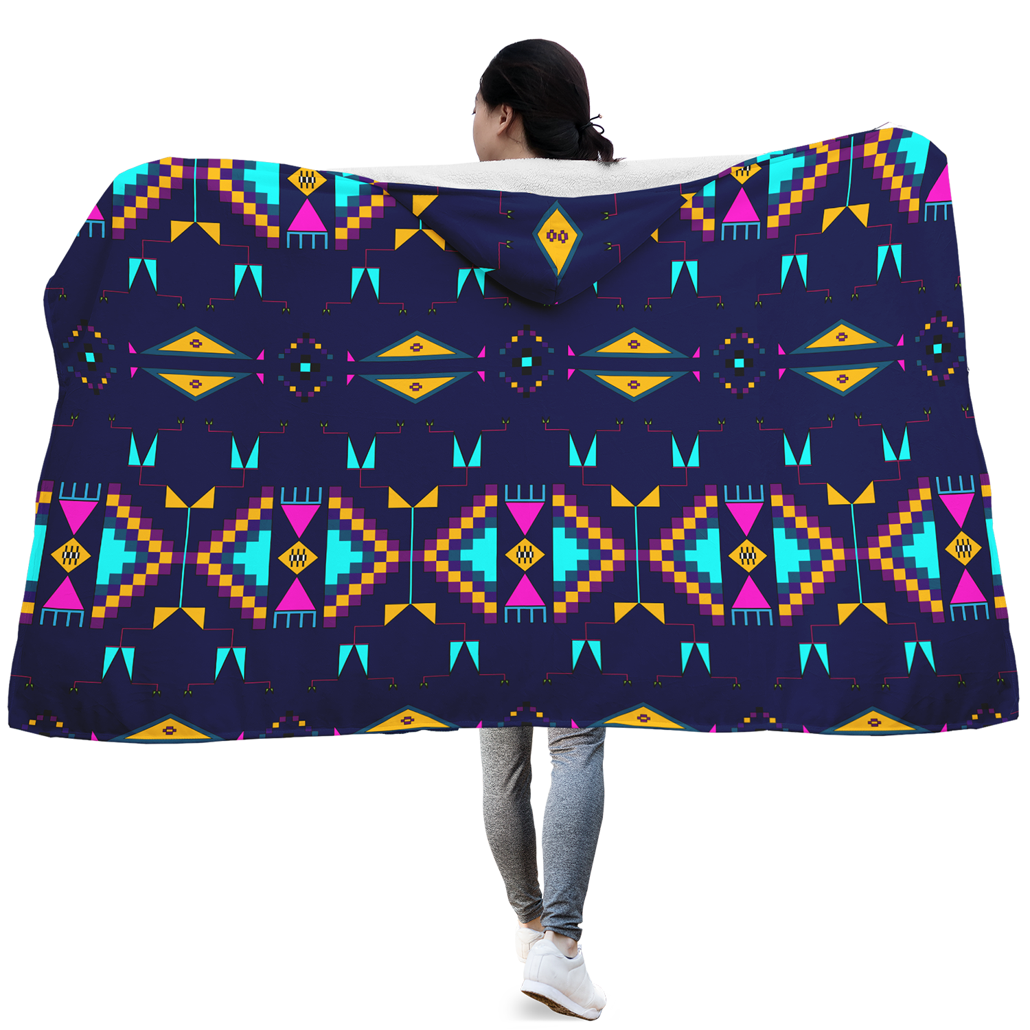 Rite of Passage Prairie Night Hooded Blanket