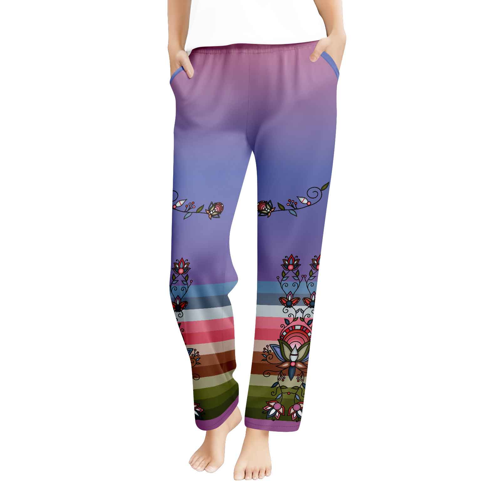 Glacial Gardenia Women's Pants