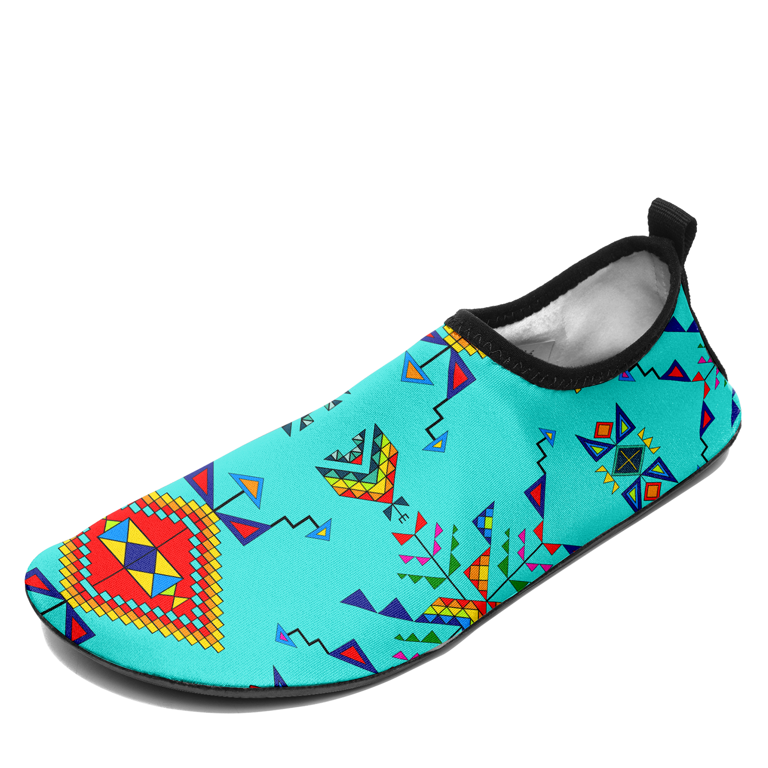 Buffalo Jump Turquoise Sockamoccs