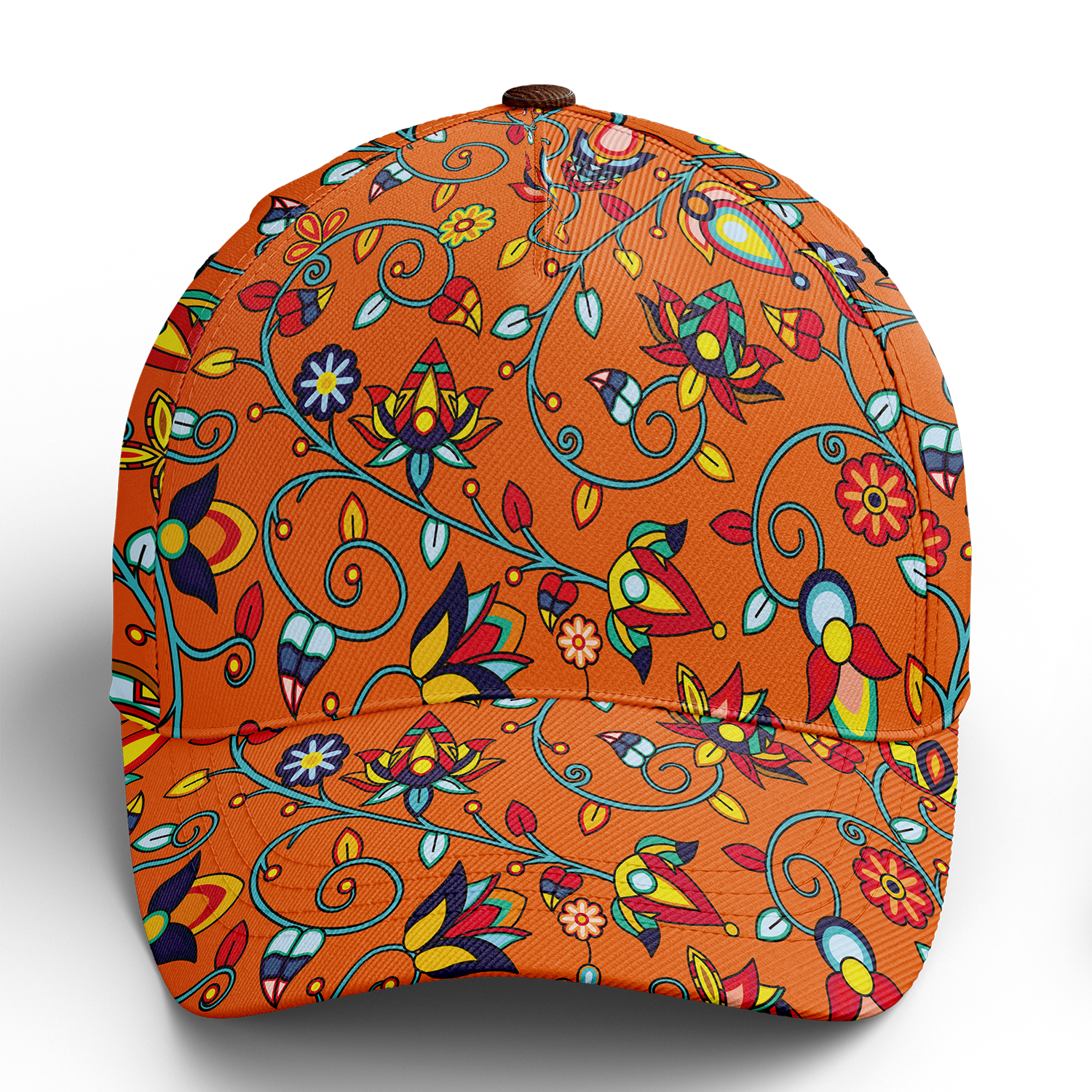 Thorny Path ECM Orange Snapback Hat