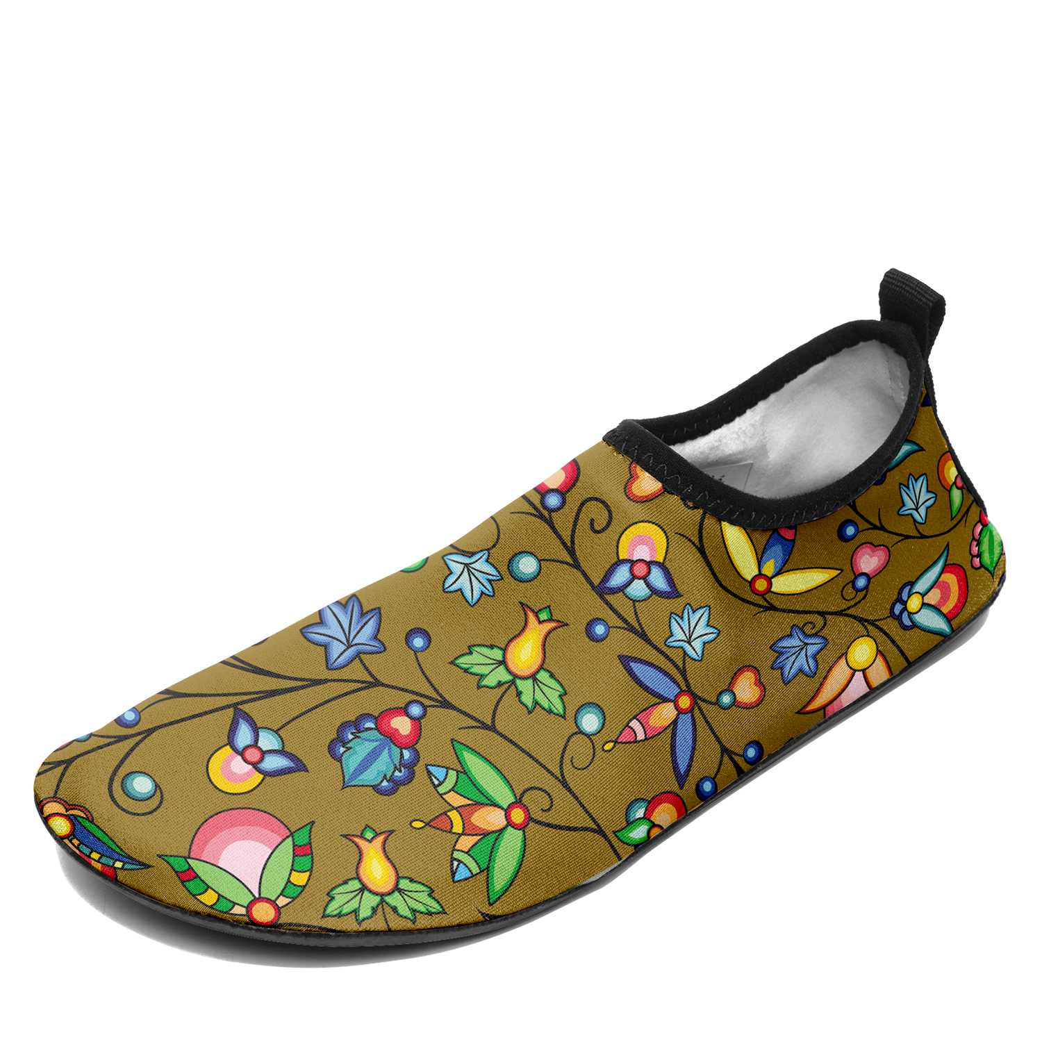 Prairie Plains Spirit Fall Leaves Kid's Sockamoccs Slip On Shoes