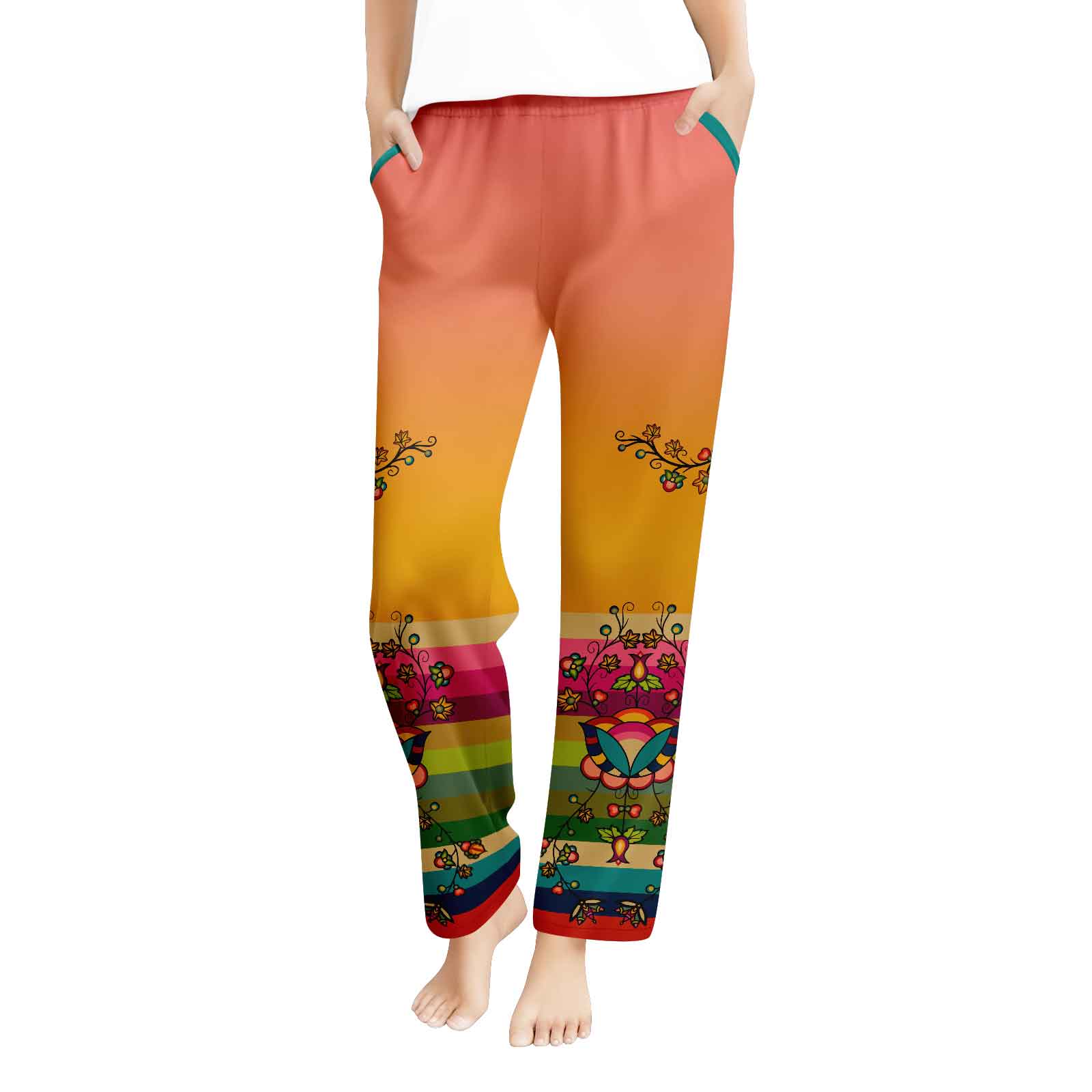 Sacred Bloom Vine Women's Pants