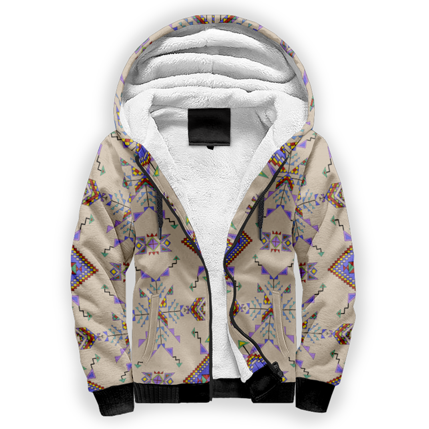 Buffalo Jump Hide Sherpa Hoodie