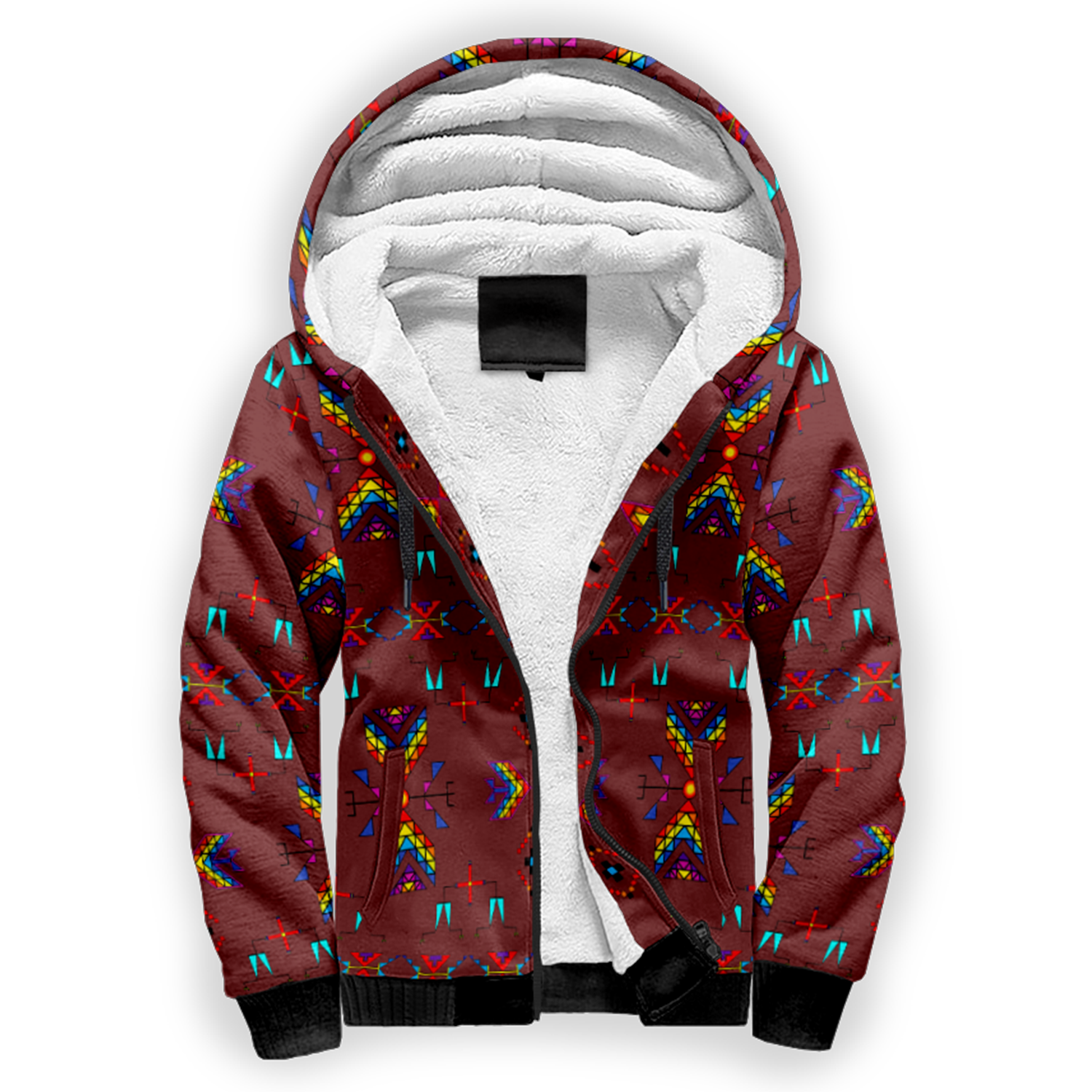 Rainy Chief Earth Clay Sherpa Hoodie