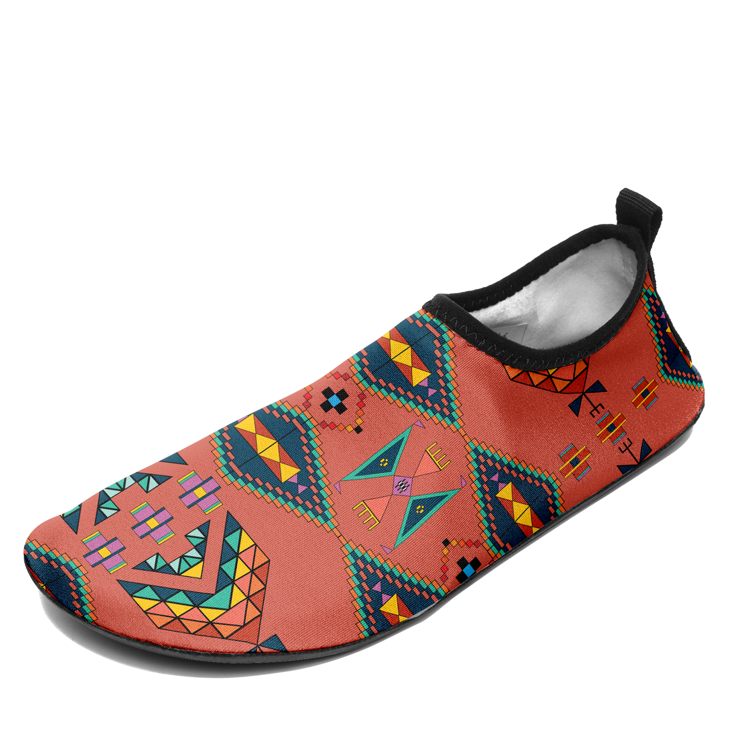 Travois Tipi Canyon Earth Kid's Sockamoccs Slip On Shoes