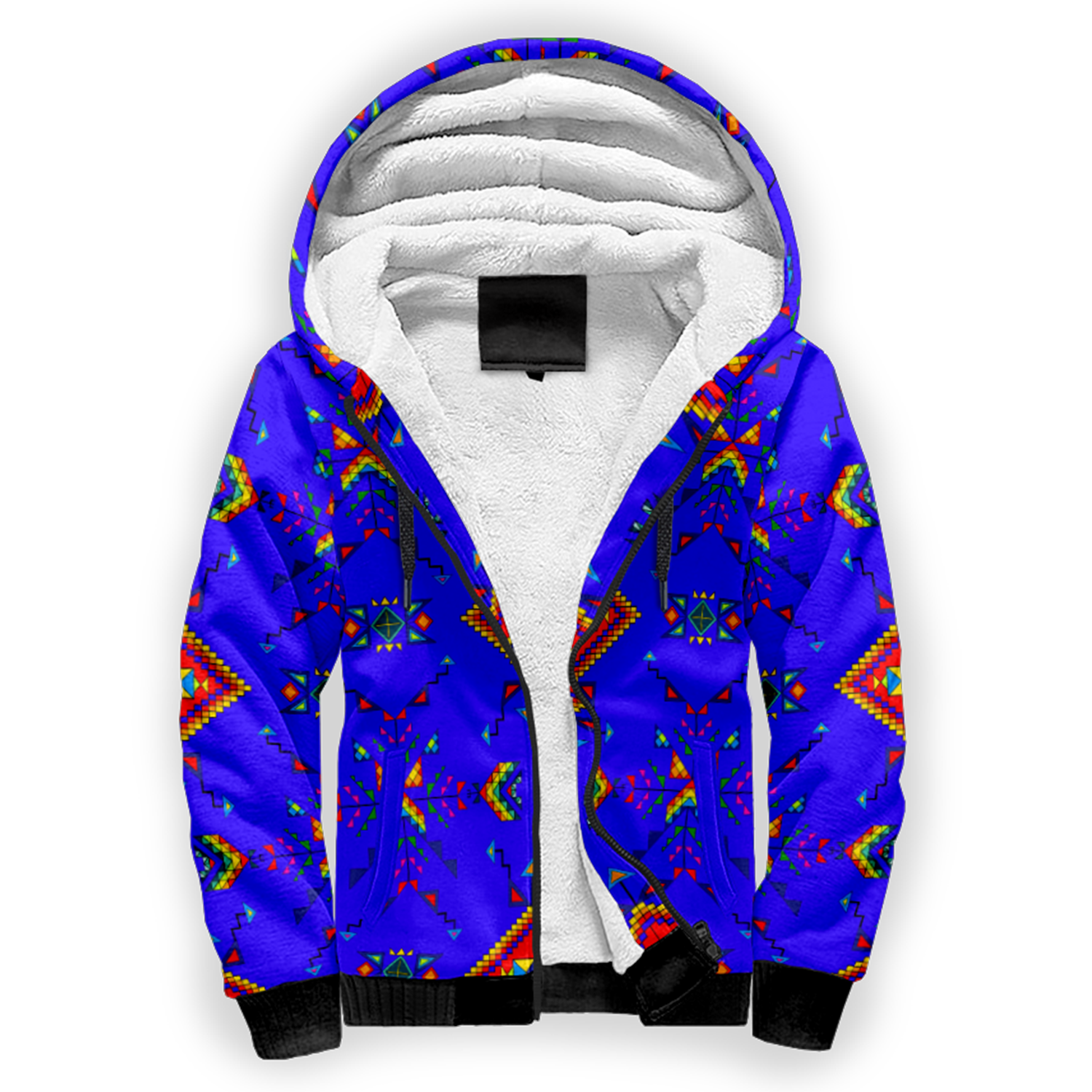 Buffalo Jump Blue Sherpa Hoodie