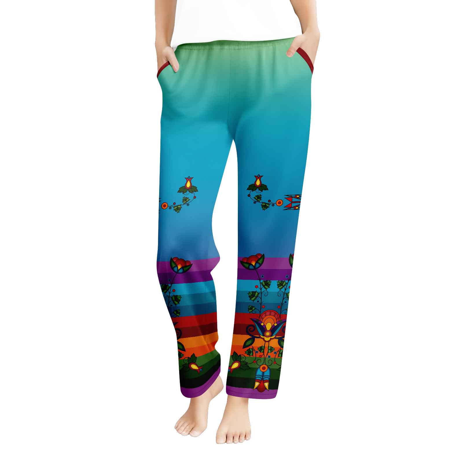 Woodland Floral Women's Pants