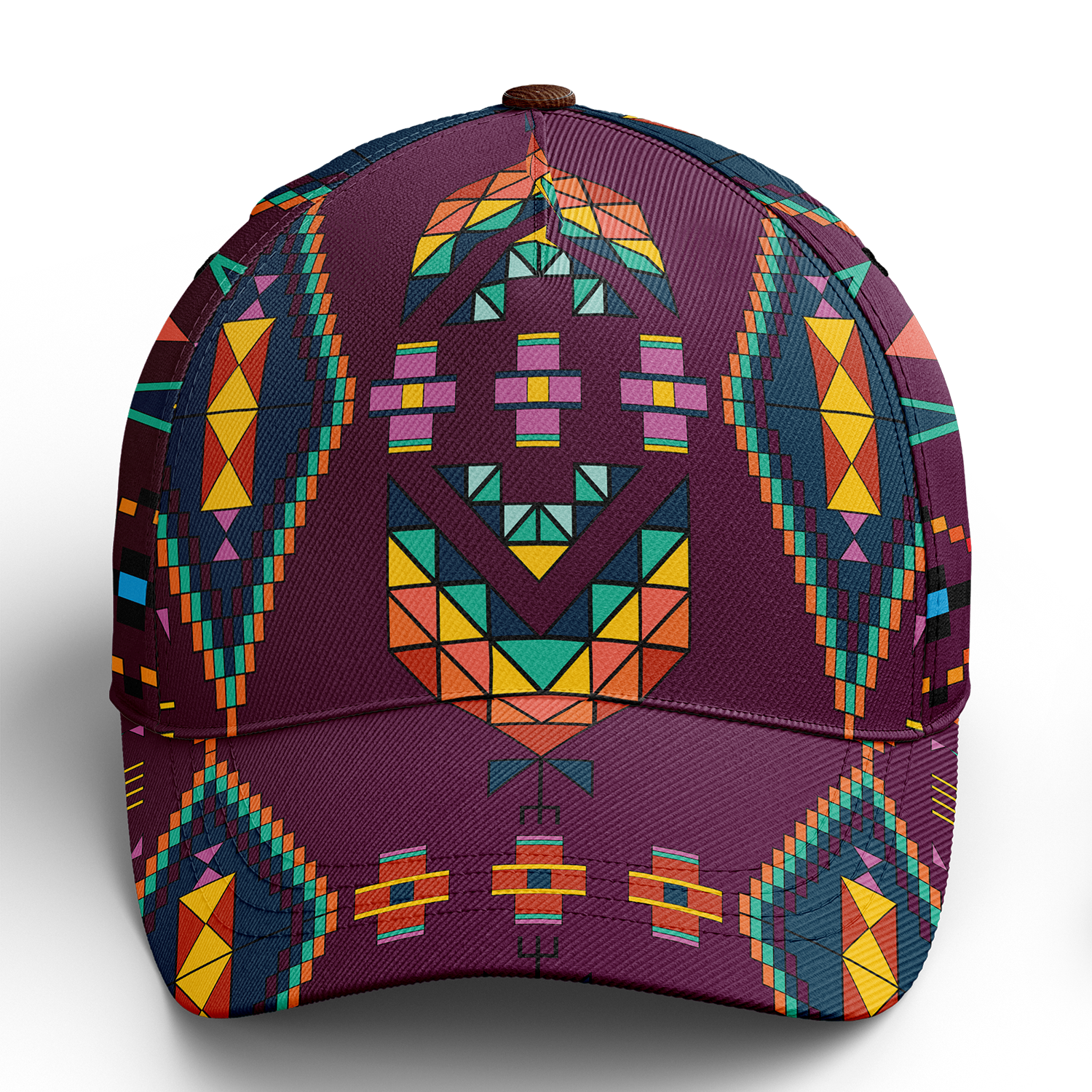 Travois Tipi Berry Snapback Hat